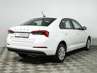 2021 Skoda Rapid II, белый, 1399700 рублей, вид 5