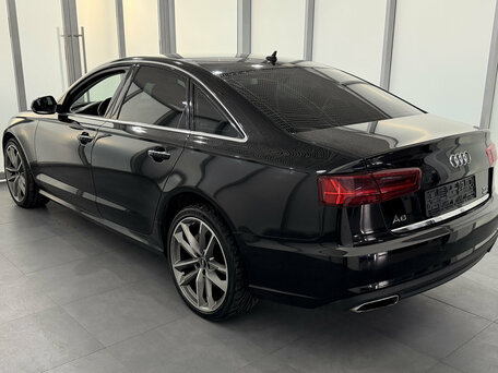 2015 Audi A6 IV (C7) Рестайлинг, чёрный, 2650000 рублей, вид 4
