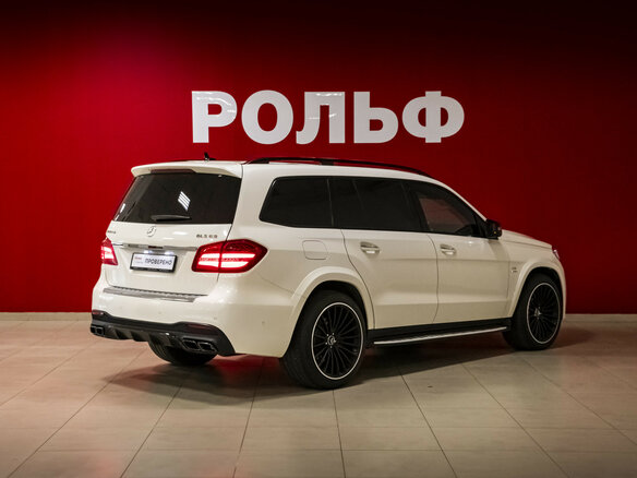 2017 Mercedes-Benz GLS AMG 63 AMG I (X166), белый, 5200000 рублей - вид 4