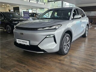 2026 Geely EX5 Гибрид EM-R, серебристый, 3829990 рублей, вид 1