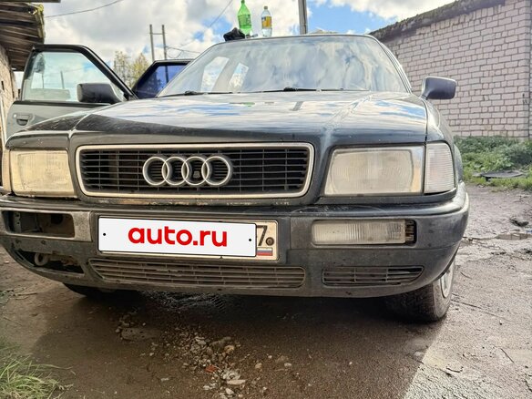 1992 Audi 80 V (B4), зелёный - вид 6