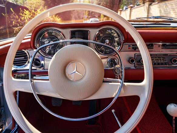 1968 Mercedes-Benz SL-Класс 280 5-speed II (W113), серый, 15500000 рублей - вид 19