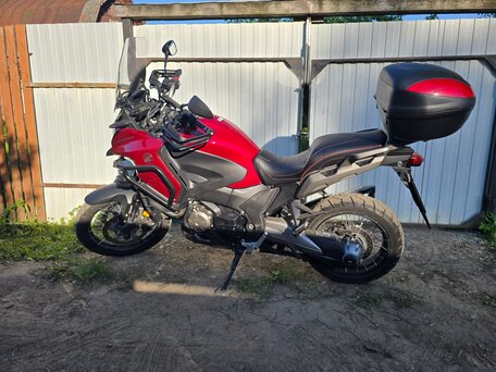 2017 Honda VFR 1200X (Crosstourer), красный, 1600000 рублей, вид 1