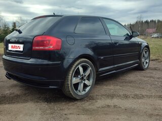 2004 Audi A3 II (8P) Рестайлинг 1, чёрный, 749000 рублей, вид 3