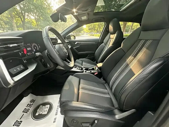 2023 Audi A3 Sportback 35 TFSI IV (8Y), зелёный, 2180000 рублей - вид 7