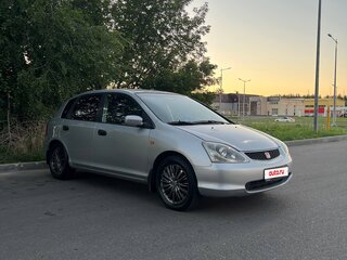 2001 Honda Civic VII, серебристый, 390000 рублей, вид 3