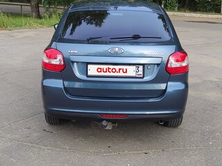 2014 Lada (ВАЗ) Granta I, синий, 448000 рублей, вид 4