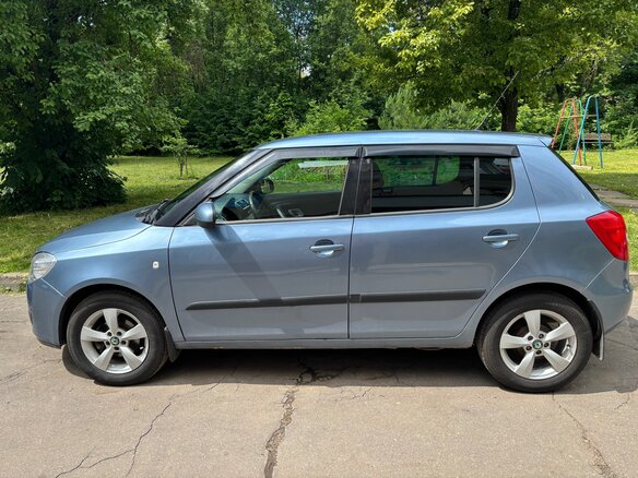 2009 Skoda Fabia II, серый - вид 7