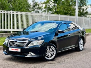 2012 Toyota Camry VII (XV50), чёрный, 1750000 рублей, вид 1