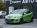 2012 Mazda 2 II Рестайлинг (DE2), зелёный, 843000 рублей