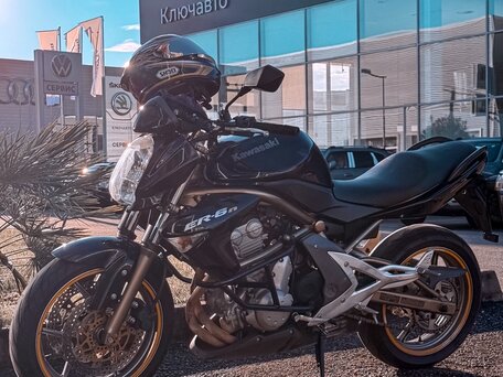 2006 Kawasaki ER-6N, чёрный, 360000 рублей, вид 5