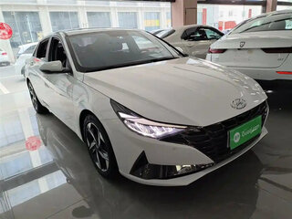 2022 Hyundai Elantra VII (CN7), белый, 1450000 рублей, вид 3