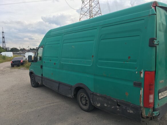 2000 Iveco Daily, зелёный, 160000 рублей - вид 3