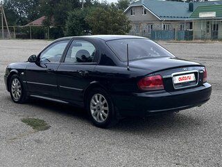 2005 Hyundai Sonata ТагАЗ IV (EF) Рестайлинг, чёрный, 500000 рублей, вид 4