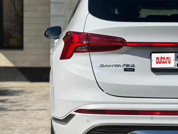 2021 Hyundai Santa Fe IV Рестайлинг, белый - вид 10