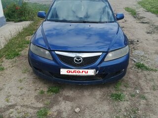 2004 Mazda 6 I (GG), синий, 150000 рублей, вид 1