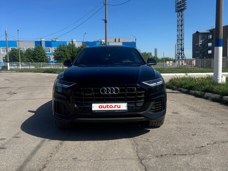 2021 Audi Q8 50 TDI I (4M), чёрный, 8290000 рублей, вид 2