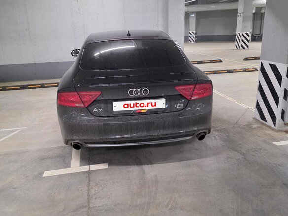 2012 Audi A7 I (4G), чёрный, 1950000 рублей - вид 2