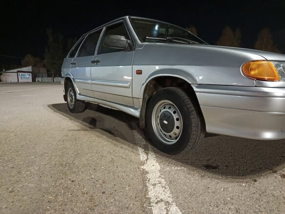 2011 Lada (ВАЗ) 2114, серебристый, 230000 рублей - вид 4