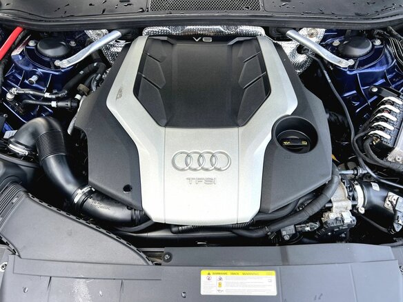 2019 Audi A7 55 TFSI II (4K), синий, 5190000 рублей - вид 6