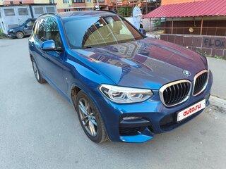 2019 BMW X3 30i xDrive III (G01), синий, 4000000 рублей, вид 2