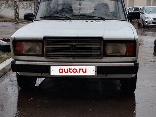 2004 Lada (ВАЗ) 2107, белый, 65000 рублей, вид 1