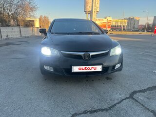 2008 Honda Civic VIII, чёрный, 510000 рублей, вид 2