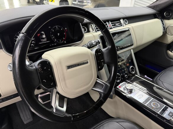 2021 Land Rover Range Rover IV Рестайлинг, синий, 7750000 рублей - вид 6