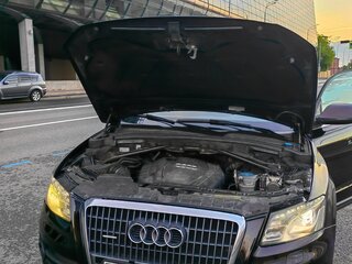 2011 Audi Q5 I (8R), чёрный, 1400000 рублей, вид 2