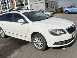 2013 Skoda Superb DSG II Рестайлинг, белый, 1480000 рублей, вид 3