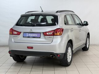 2014 Mitsubishi ASX I Рестайлинг, серебристый, 1299000 рублей, вид 4