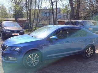 2018 Skoda Octavia III (A7) Рестайлинг, синий, 1770000 рублей, вид 3
