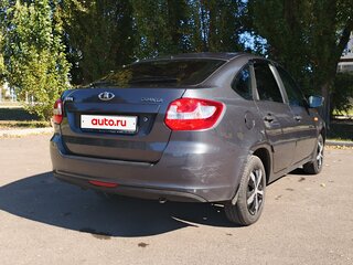 2015 Lada (ВАЗ) Granta I, серый, 480000 рублей, вид 2