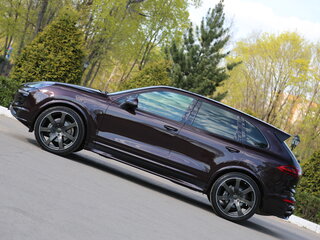 2015 Porsche Cayenne Diesel II Рестайлинг (958), коричневый, 3500000 рублей, вид 2