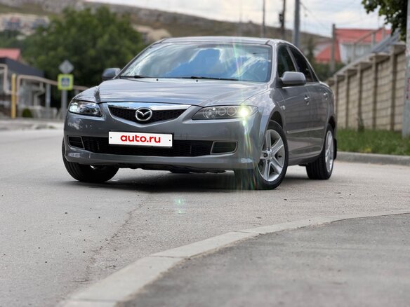 2007 Mazda 6 I (GG) Рестайлинг, серый, 660000 рублей