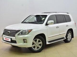 2014 Lexus LX 570 III Рестайлинг, белый, 4600000 рублей, вид 1