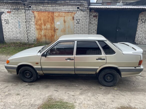 2005 Lada (ВАЗ) 2115, серебристый, 140000 рублей - вид 2