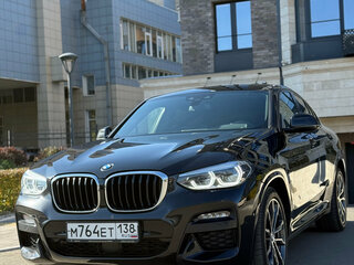 2021 BMW X4 30d II (G02), чёрный, 6700000 рублей, вид 5