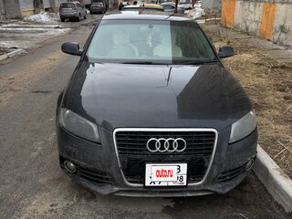 2011 Audi A3 II (8P) Рестайлинг 2, чёрный, 700000 рублей, вид 1