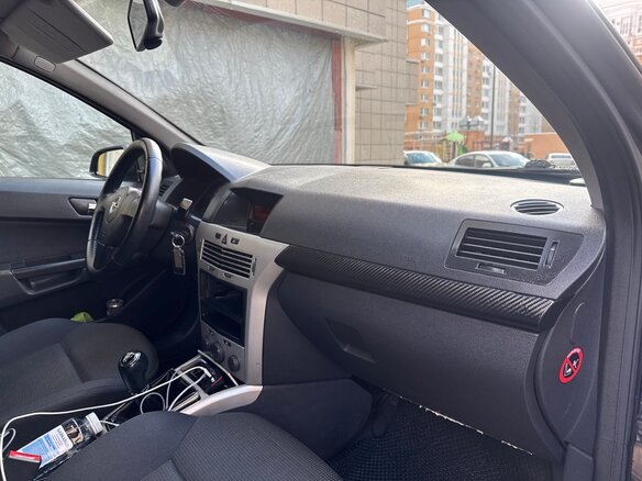 2007 Opel Astra H Рестайлинг, чёрный, 355000 рублей - вид 13