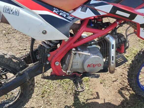 2022 Kayo Basic YX140EM, красный, 49999 рублей - вид 3