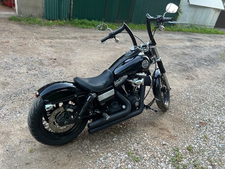 2011 Harley-Davidson Street Bob, чёрный, 850000 рублей, вид 2