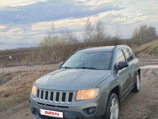2012 Jeep Compass I Рестайлинг, серый, 1050000 рублей, вид 1