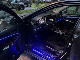 2012 Toyota Camry VII (XV50), чёрный, 1200000 рублей, вид 4