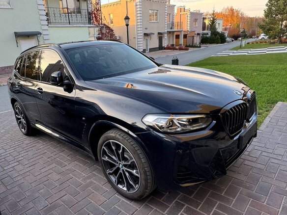 2021 BMW X3 30i xDrive III (G01) Рестайлинг, чёрный, 5690000 рублей