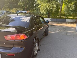 2007 Mitsubishi Lancer X, чёрный, 480000 рублей, вид 3