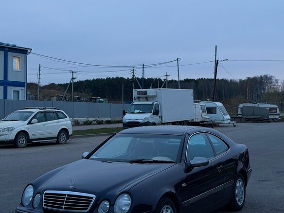 1997 Mercedes-Benz CLK-Класс 230 I (W208), синий, 585000 рублей - вид 4