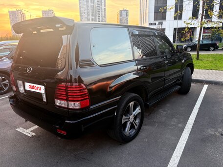 2005 Lexus LX 470 II Рестайлинг, чёрный, 1790000 рублей, вид 4