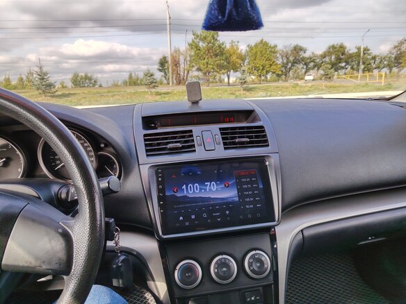 2012 Mazda 6 II (GH) Рестайлинг, белый, 1000000 рублей - вид 5