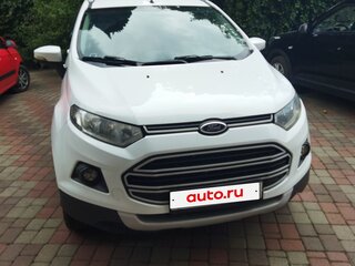 2015 Ford EcoSport II, белый, 885000 рублей, вид 1